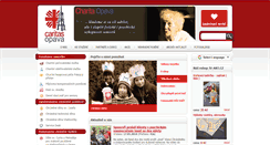 Desktop Screenshot of charita.opava.cz