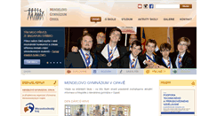 Desktop Screenshot of mgo.opava.cz